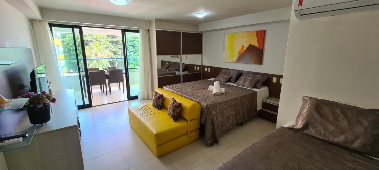 Tabatinga Residence Flat Beira Mar Conde  Buitenkant foto